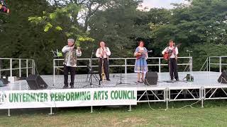 NYC Klezmer Band, solo concert at Untermyer Park, Yonkers, New York - August 27, 2022 - Violin solo