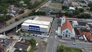 Colégio Municipal Washington Luiz e Igreja de Santo Antônio - Saudade, Barra Mansa