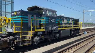 ZELDZAAM:  2x NS 7700 en LINEAS 7700 diesels rijden door Arnhem Zuid