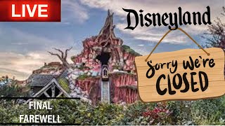 🔴 [LIVE] Disneyland Splash Mountain Final Farewell | 1K Celebration | (5.30.23)