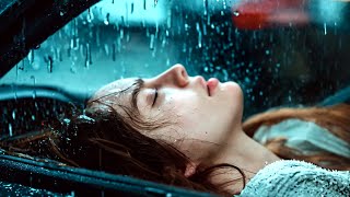 Heavy Rain On Camping Car Window For Deep Sleep | Rain on Car window