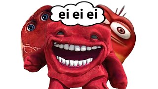 ei ei ei estoy de vacaciones vs e e ei i'm on vacation vs oi oi oi red larva