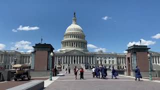 Visiting the top attractions in Washington DC including the Capitol and White House