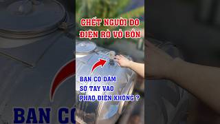 Mình Dám. Bạn có dám sờ vào phao điện ở téc nước trên mái nhà không? ( Không làm theo video nhé ! )