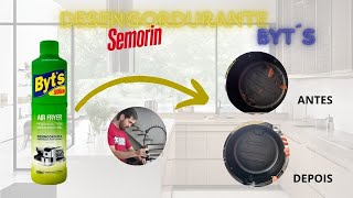 LIMPEZA DA AIR FRYER COM DESENGORDURANTE SEMORIN SEM ESTRAGAR O ANTIADERENTE | TUTORIAL 2M SHOP