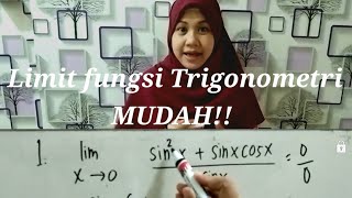 Cara mudah menyelesaikan limit fungsi trigonometri