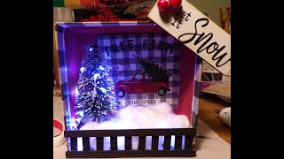 Christmas Red Truck DIY Part One