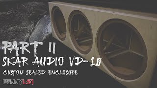 Skar Audio Custom Subwoofer enclosure build