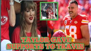 Taylor Swift appearance at a chief's game to support her man with so much Love ❤