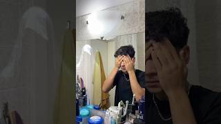 Why is it not possible to wash your face with your eyes open? #ghost #facewash #fyp #viral