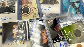 Looking through more celebrity autographs / ASMR