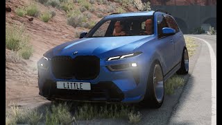 Beamng Drive  Bmw X7 M60 + Dummy Version +  Crashtest+ Downloadlink