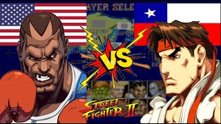 Street Fighter II' - Champion Edition 92 Crew vs zeibon