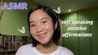 ASMR | Soft Speaking Positive Affirmations for Anxiety