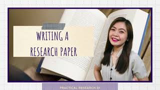 Writing a Research Paper