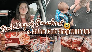 1st Day of PRESCHOOL + SAMs Club Shop With Me & Grocery Haul 2024