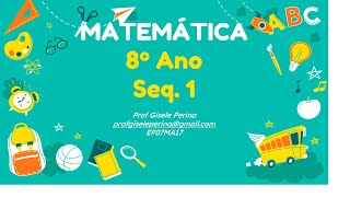 8º Ano - Aprender Sempre - Seq.1 - Aulas 5 e 6