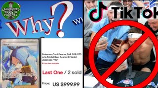 TikTok Bans Live Breaks & Japanese Pokemon "Waifu" Card Prices Skyrocket!