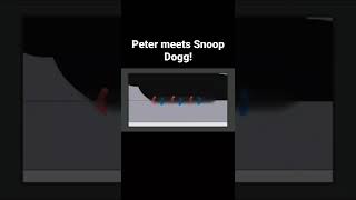 Peter meets snoop dogg #familyguy #comedy #funny #shorts