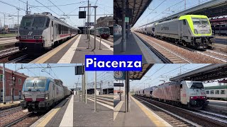 Una bellissima giornata soleggiata alla stazione di PIACENZA!