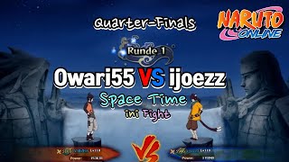 Naruto Online: Space Time Quarter-Finals (Owari55 VS ijoezz) "initiative fight"