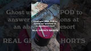 Ghost uses REM-POD at abandoned swimming pool | REAL GHOSTS #SHORTS | Soul Searching