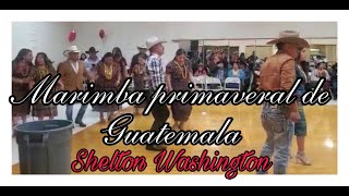 Marimba primaveral de Guatemala. Unión de R ❤️A Shelton Washington