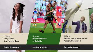 What's on in Sydney Olympic Park | June 2021