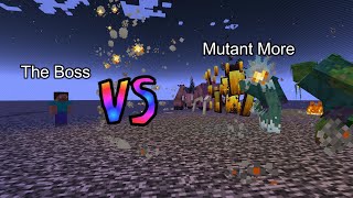 The Boss vs Mutant More | Minecraft  Mob Battle