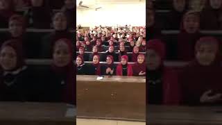 شاهد إنشاد جماعي ولا أروع لطالبات كلية تربية جامعة دمياط فى حب النبي ﷺ ❤️🎧 دى فعلا النماذج المشرفة