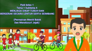 MATERI PJJ PJOK KELAS 1 TEMA 1 SUBTEMA 4 MATERI SIKAP BERJALAN