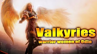 Valkyries - warrior women of Odin, god of Norse mythology