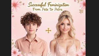 🎀 Successful Feminization: From Pete to Petra - A Transformative Journey 🎀