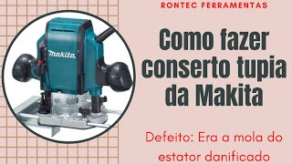 ✅📢COMO CONSERTAR TUPIA MAKITA que era mola do estator danificado®️ #shorts