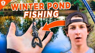 Pond Bass Fishing Tips For The Winter! (MTB Slam with Logan Anderson)