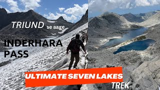 Triund trek | Inderhara Pass | Nag Dal | Lam Dal | ultimate seven lake trek | Dharamshala