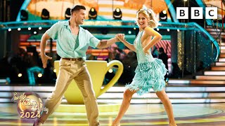 Tasha Ghouri and Aljaz Skorjanec Cha Cha to Espresso by Sabrina Carpenter ✨ BBC Strictly 2024