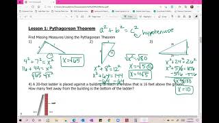 Pythagorean Theorem