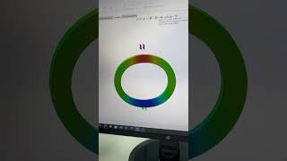 Static simulation in solidworks subscribe for more videos #3d #drawing #cad #design #solidworks