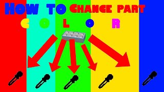 Roblox Studio: How to CHANGE PART COLOR WITH A SCRIPT | Bare Bones