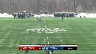 Ithaca Women's Lacrosse vs. St. John Fisher