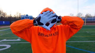 Football Practice | NEW GLOVES + ROUTES