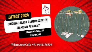 Original Black Diamonds: The Perfect Choice for Elegant Pendant Designs | #nallapusalu #blackbeads