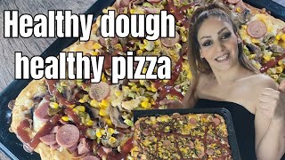 my dough process & result for tasty PIZZA | most healthy recipe