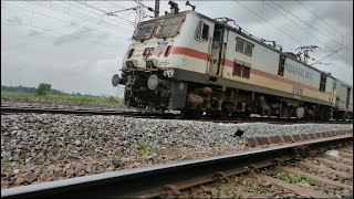 Puri Dhauli Express Arriving at Jajpur Station 🚉