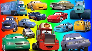 Looking For Disney Pixar Cars 3 Lightning Mcqueen, Doc Hudson, Luigi, Bobby Swift, Rip Clutchgoneski