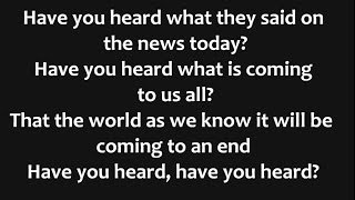 Iron Maiden - When The Wild Wind Blows Lyrics