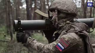 Russian flamethrowers destroying the enemy stronghold