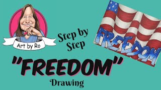 Freedom Drawing Step by Step Plus Ohuhu Marker Review