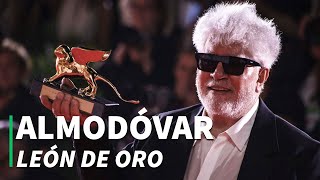 Declaraciones de PEDRO ALMODÓVAR tras ganar el Festival de Venecia